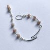 Sunstone and Quartz Bracelet