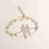 Mary Heartbeat Pearl Bracelet