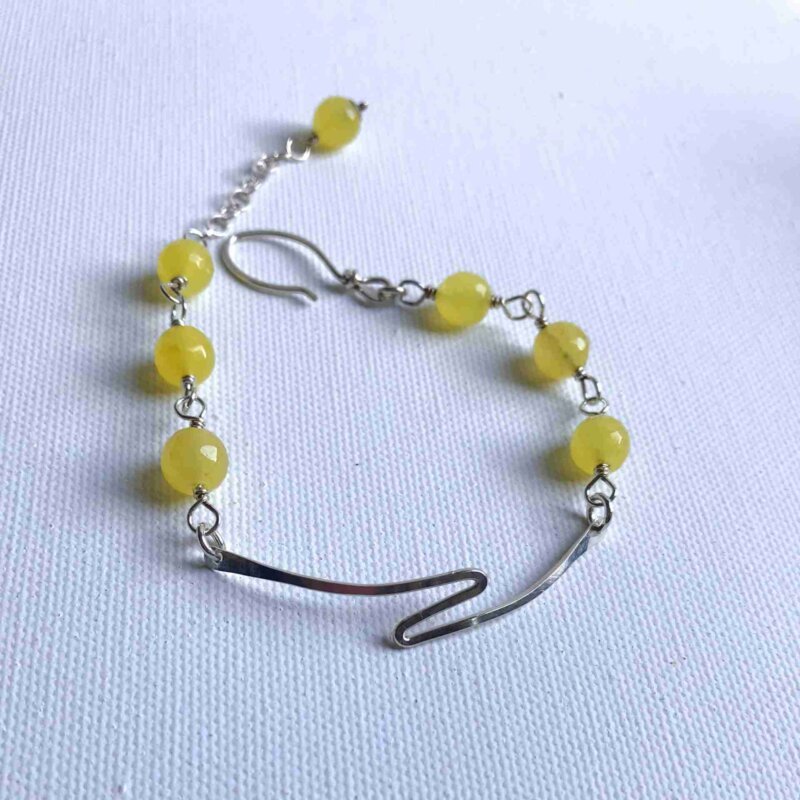 Yellow Jade Bracelet