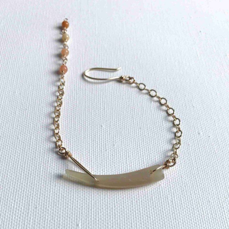 Horn & Amazonite Bracelet