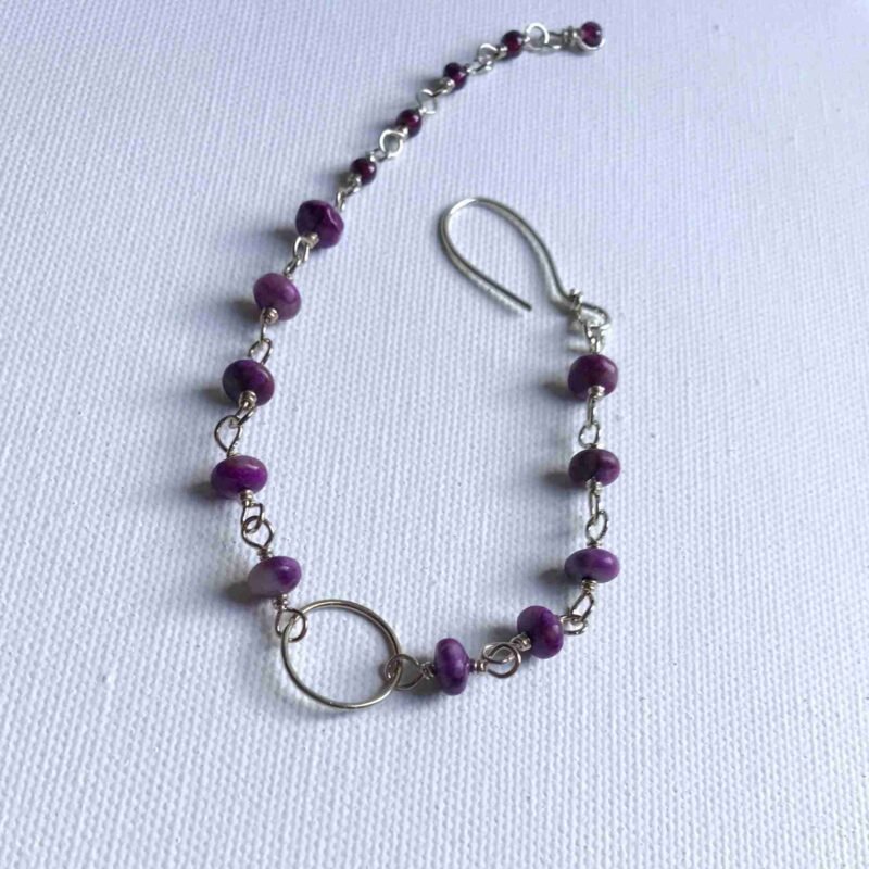 Purple Jasper and Garnet