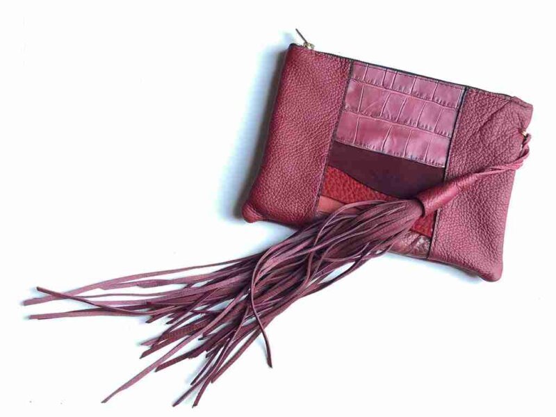 Cole Red Clutch Bag