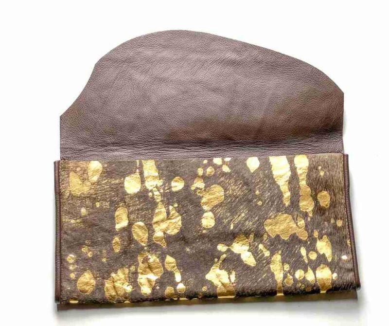 Nichol Brown Clutch Bag