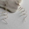 Lita Spiral Earrings in 14k Gold Filled, approximately 4.5 inches long.