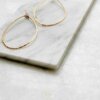 Brielle Teardrop Earrings – Lightly Hammered, Available in Sterling Silver or 14K Gold Filled, Multiple Sizes